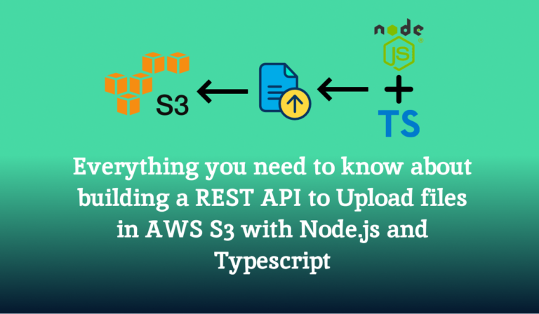 Everything you need to know about building a REST API to Upload files in AWS S3 with Node.js and Typescript